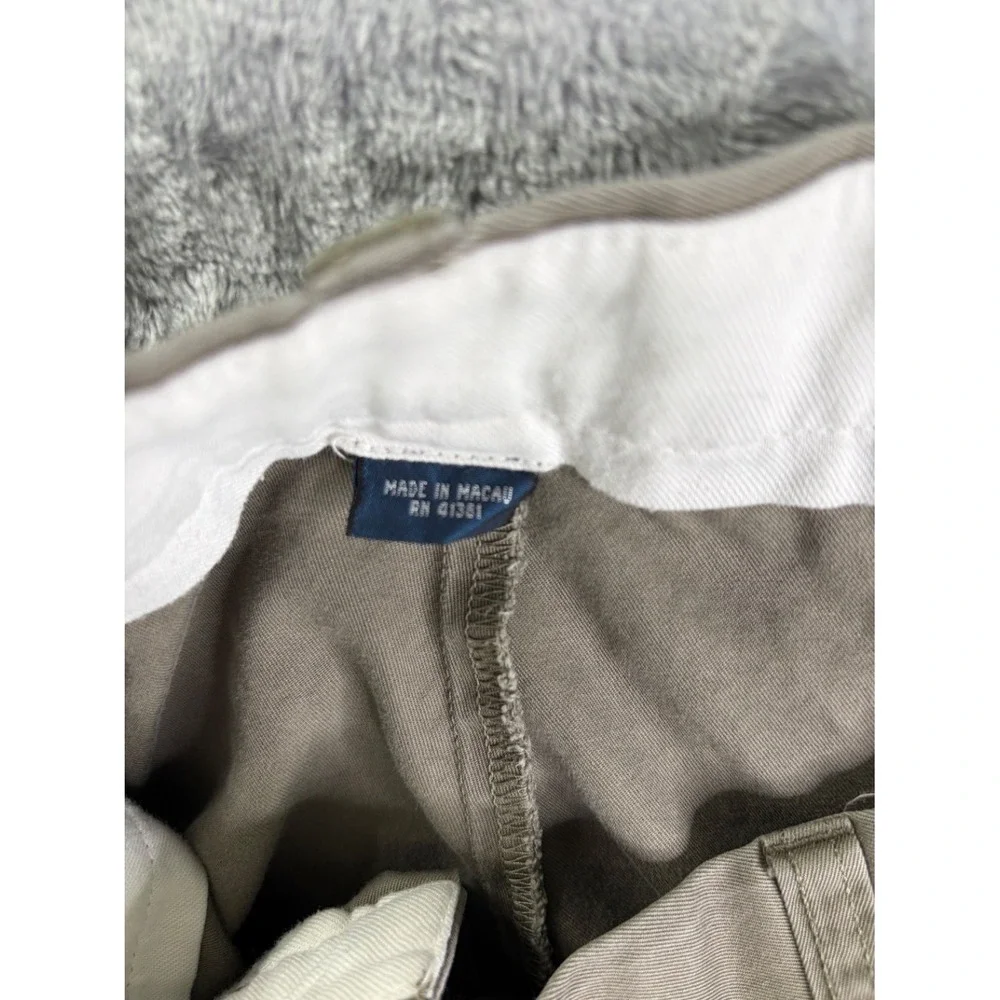 Polo Ralph Lauren Andrew Pant Mens Size 38 Tan Pleated Chino Pants